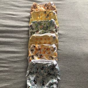 Mama Koala cloth diapers.